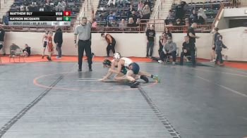 80_B lbs Semifinal - Matthew Bly, Wyoming Area vs Kayson McQuate, Northern Lebanon