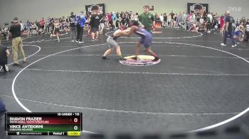 115 lbs Round 2 - Shavon Frazier, White Knoll Youth Wrestling vs Vince Antidormi, Carolina Reapers