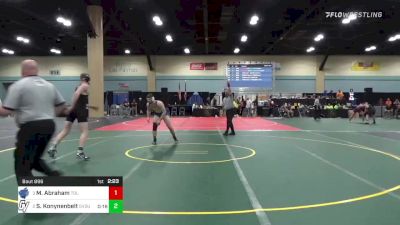 197 lbs Semifinal - Matthew Abraham, Toledo vs Seth Konynenbelt, Grand Valley State