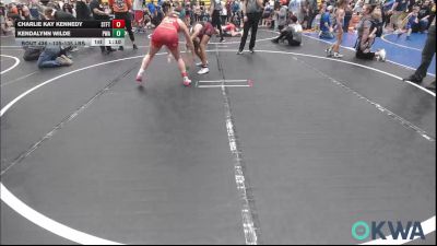 125-135 lbs Rr Rnd 2 - Charlie Kay Kennedy, Standfast vs Kendalynn Wilde, Perry Wrestling Academy