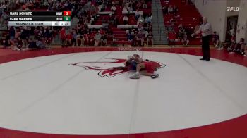 132 lbs Round 1 (4 Team) - Ezra Garner, Bob Jones vs Karl Schutz, Hewitt-Trussville