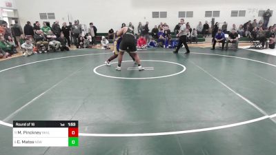 285 lbs Round Of 16 - Malakye Pinckney, Rockville vs Christopher Matos, Notre Dame-West Haven