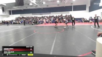 138 lbs Cons. Round 3 - Ean Calleja, Unattached vs Jessie Pena, Birmingham