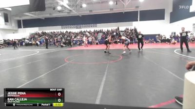 138 lbs Cons. Round 3 - Ean Calleja, Unattached vs Jessie Pena, Birmingham