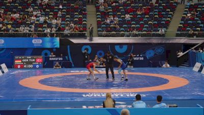 43 kg 1/4 Final - Finja Strauch, Germany vs Aysemin Kacan, Turkiye