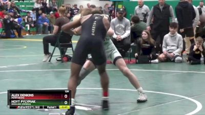 126 lbs Cons. Round 6 - Hoyt Pylypiak, Highland (Medina) vs Alex Denkins, Perrysburg