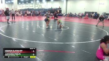 140 lbs Quarters & Wb (16 Team) - Addison Slaybaugh, Florida Red Black & Blue vs Auryanna Phelps, RPA/Head Hunters