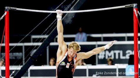 Epke Zonderland Makes Epic One-Arm Save At Gymnastics World Championships