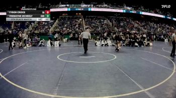 3A 126 lbs 5th Place Match - Tremayne McNeely, Eastern Guilford vs Tyson Croce, Havelock High School