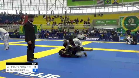 ADALBERTO HIPÓLITO PEREZ PADILLA vs GUILHERME GALVÃO GOMES 2023 Brasileiro Jiu-Jitsu IBJJF