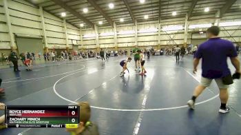 80 lbs Cons. Semi - Zachary Minich, Southern Utah Elite Wrestling vs Royce Hernandez, Westlake