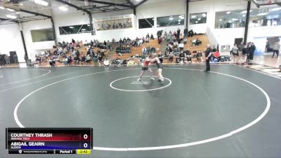 124 lbs 5th Place Match - Abigail Geairn, Albion vs Courtney Thrash, Indiana Tech