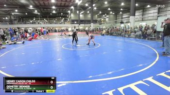 90 lbs Round 4 (6 Team) - Demetry Benner, PIT BULL WRESTLING ACADEMY vs Henry Caison Childs, SHENANDOAH VALLEY WC