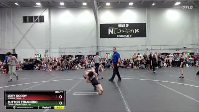 72 lbs Semis (4 Team) - Joey Doody, Xtreme Team vs Sutton Straniero, Team Germantown