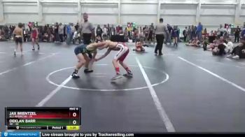 88 lbs Round 5 (8 Team) - Jax Brentzel, All-American vs Deklan Barr, 4M