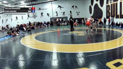 160A Quarterfinal - Taylor Graveman, North Central University vs Lydia Krauss, McKendree University