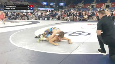 138 lbs Champ. Rd Of 128 - Jaxon Ziehn, California vs Riley Dilka, Kansas