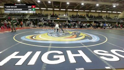 175 lbs Round Of 16 - Zion Taylor, Central Falls/Blackstone Valley Prep vs Connor Gardiner, Chariho