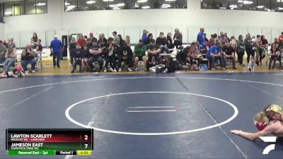 112 lbs Cons. Round 3 - Jameson East, Comstock Park WC vs Lawton Scarlett, Wildcat WC - Lakeview