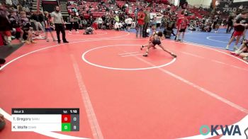 60 lbs Rr Rnd 2 - Tenner Gregory, Samurais vs Kroy Wolfe, Cowboy Elite