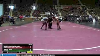 170 lbs Cons. Round 2 - Joseph Hildebrand, Montgomery Catholic Prep School vs Ariel July, St James