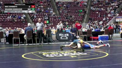 107 lbs Consi 3 - Max Jovenetti, St. Marys vs Branden Eisenhour, Montoursville
