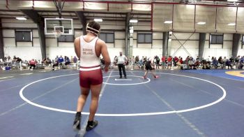 184 lbs Consi Of 16 #2 - Luke Burns, Wesleyan vs Roel Johnson, Rhode Island College