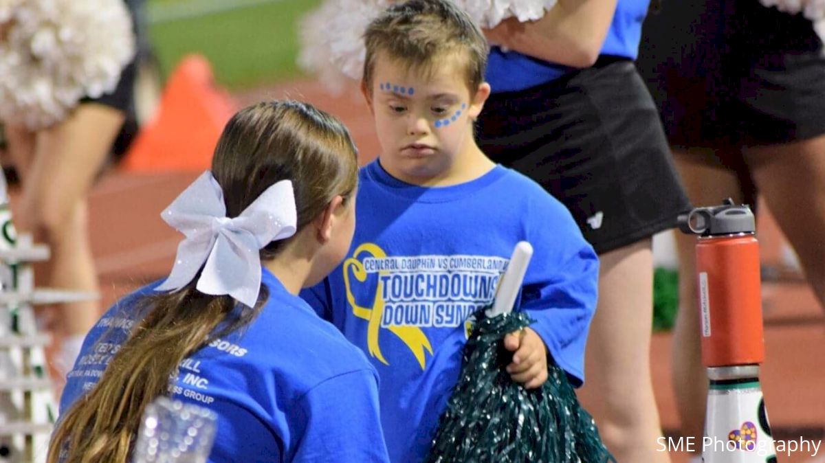 CD Cheer Holds Touchdowns For Down Syndrome