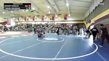 120 lbs Cons. Round 5 - Miguel Solorzano, Temescal Canyon vs Anthony Pagdilao, Beaumont
