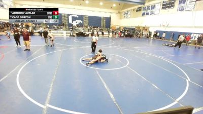 106 lbs Champ. Round 2 - Cade Garzon, 951 Wrestling Club vs Anthony Avelar, Savage House Wrestling Club
