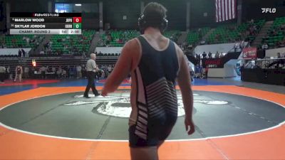 1A-4A 215 Champ. Round 2 - Marlow Wood, J.B. Pennington vs Skylar Jordon, Curry