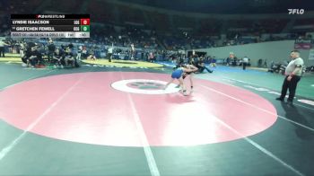 4A/3A/2A/1A Girls 120 Cons. Round 2 - Gretchen Fewell, Crook County Girls vs Lyndie Isaacson, La Grande Girls