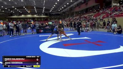 157 lbs Cons. Round 4 - Marco Dalakishvili, MO vs Aidan Henderson, TX