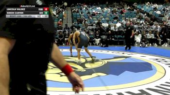 106 lbs Semifinal - Lincoln Valdez, Pomona vs Simon Carter, Severance