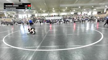 85 lbs Champ. Round 1 - Jackson Lemings, Fairview Jackets Youth Wrestling vs Jace Hawkins, Blackman Wrestling Club