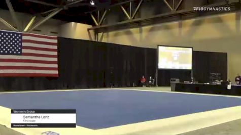 Samantha Lenz - Women's Group, First state - 2021 USA Gymnastics Championships