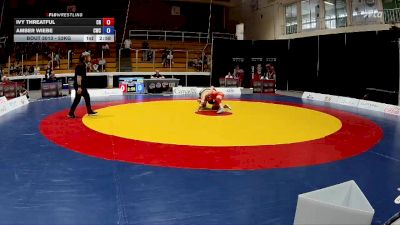 53kg Round 1 - Ivy Threatful, Coast RTC vs Amber Wiebe, Cattown Wrestling Club