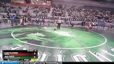 56 lbs Cons. Round 1 - Lane Plummer, Oregon vs Jace Smith, Cabinet Mountain Elite WC