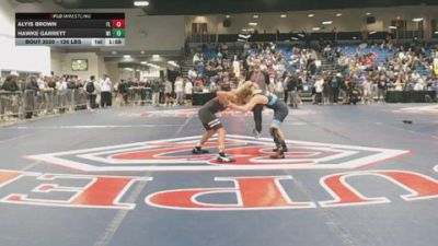 126 lbs Round Of 256 - Alyis Brown, FL vs Hawke Garrett, WI