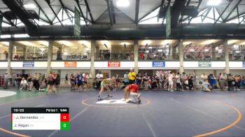 116-126 lbs Quarterfinal - Jayden Hernandez, St. Charles Wrestling Club vs Jack Timothy Ragan, Dixon