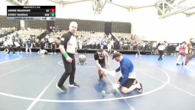 122-H lbs Consi Of 32 #2 - Andre Bejarano, Sayreville vs Corey Bardua, Sachem North