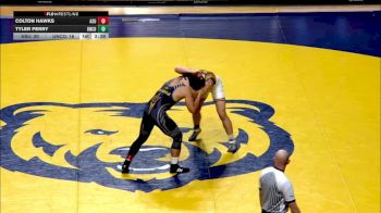 197 lbs Tyler Perry, Northern Colorado vs Colton Hawks, Arizona State