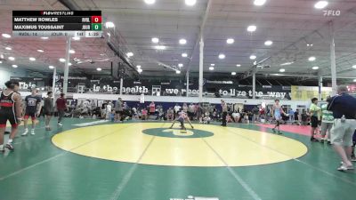 122 lbs Rr Rnd 1 - Matthew Rowles, Revival Pink - HSC vs Maximus Toussaint, Journeymen Wrestling Red - HSC