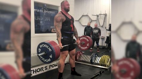 Thor Follows Up His Insane Squats With A Beautiful 400kg/881lb Deadlift