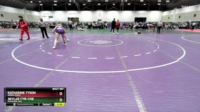 140 lbs Cons. Round 5 - Katharine Tyson, North Point vs Skylar Cyr-coe, Pleasant Hill