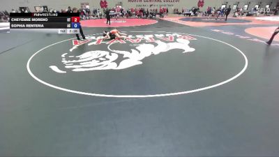 124 B Quarterfinal - Cheyenne Moreno, Indiana Tech vs Sophia Renteria, Adrian College