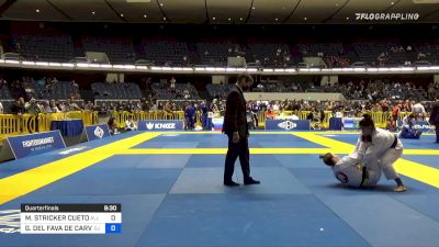 MELISSA STRICKER CUETO vs GRACIELE DEL FAVA DE CARVALHO 2021 World Jiu-Jitsu IBJJF Championship