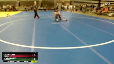 95 lbs Finals (8 Team) - Caiden Anez, Little Falls vs Jaxon LInn, Rocori