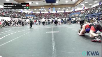 Final - Aaron Chavez JR., Del City Little League Wrestling vs Josh Riley, Chickasha Youth Wrestling
