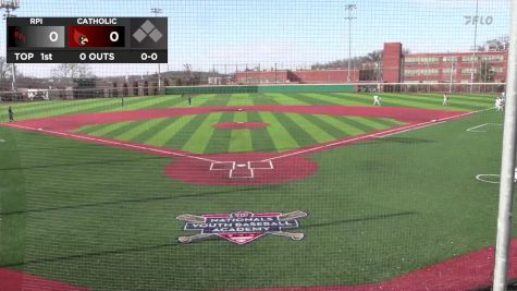 Replay: RPI vs Catholic | Mar 1 @ 12 PM